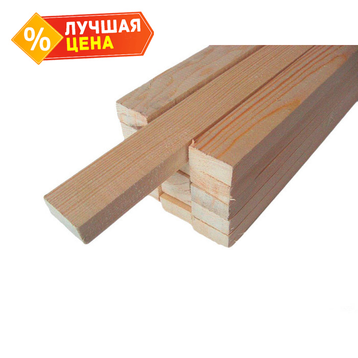 Брусок строганный сухой 50х70х2000 сорт 2-4