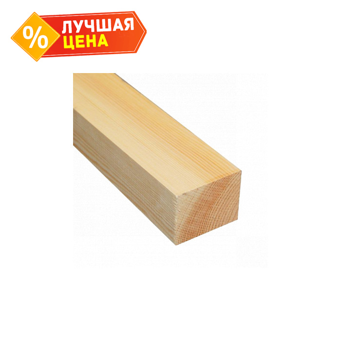 Брусок строганный сухой 40х70х3000 сорт 1