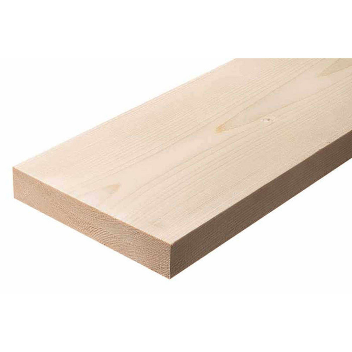 Доска сухая строганная 40х200х6000 сорт AB